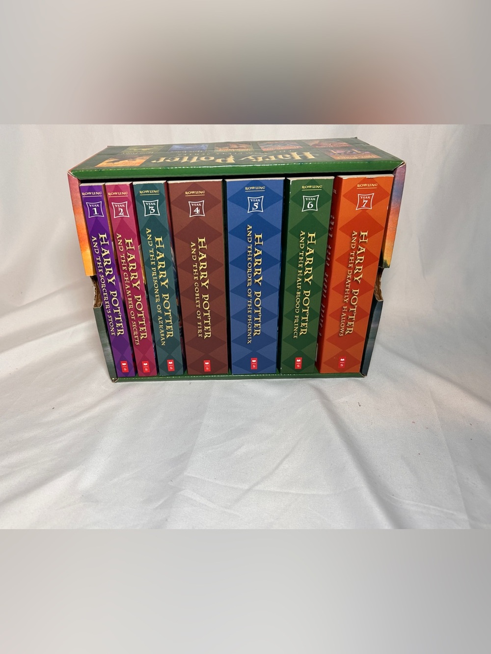 Harry Potter Complete Series Box Set Paperback Books 1-7 Scholastic